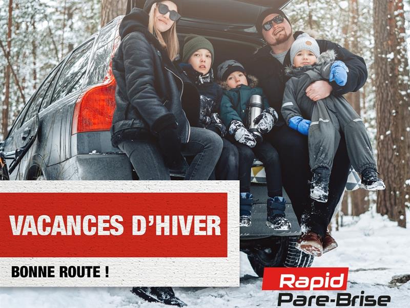 Vacances d'hiver : Rapid Pare-Brise Ozoir à votre service pour votre sécurité