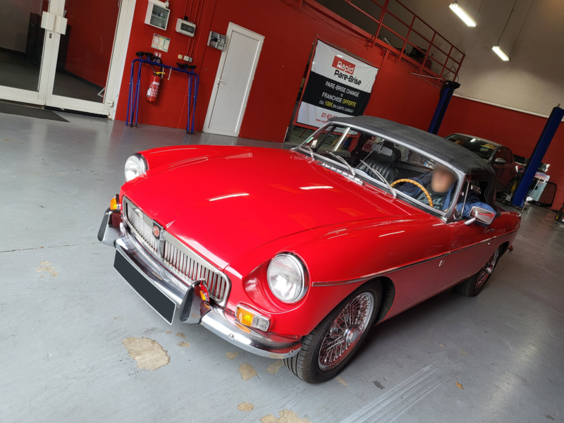 MG B roadster-GT à l'honneur